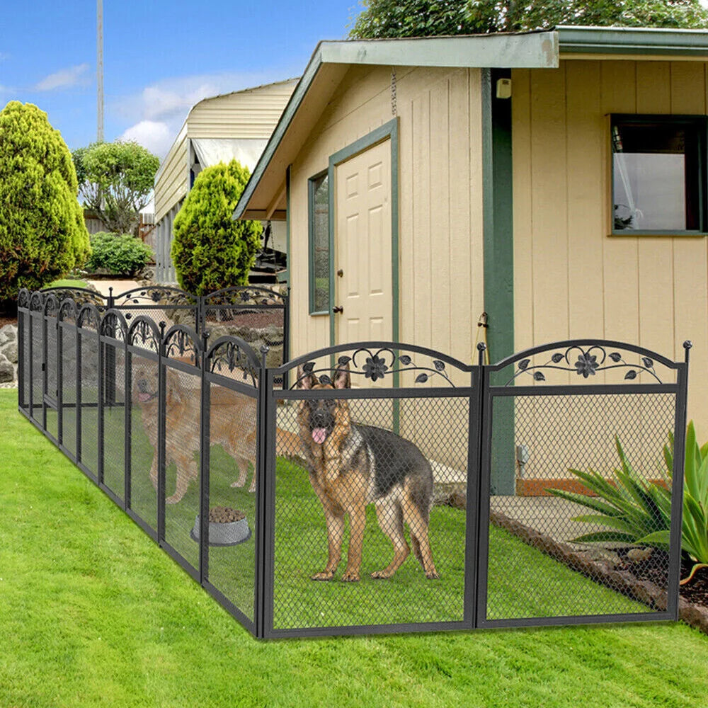Heavy Duty Large Dog Playpen.  With Waterproof Fertility Mat.