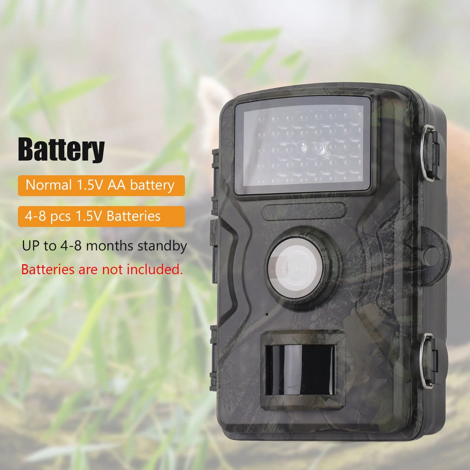 1080P Wireless Trail Camera. Infrared Night Vision. Mobile Monitoring , Waterproof, Motion Activated.