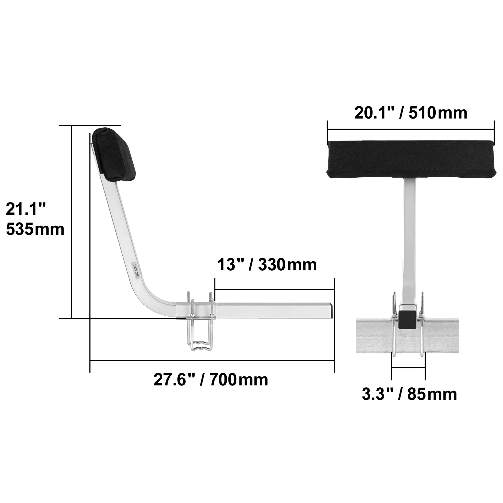 SucceBuy Boat Trailer Guide. Adjustable Guide Poles. 2PCSRustproof Galvanized Steel.