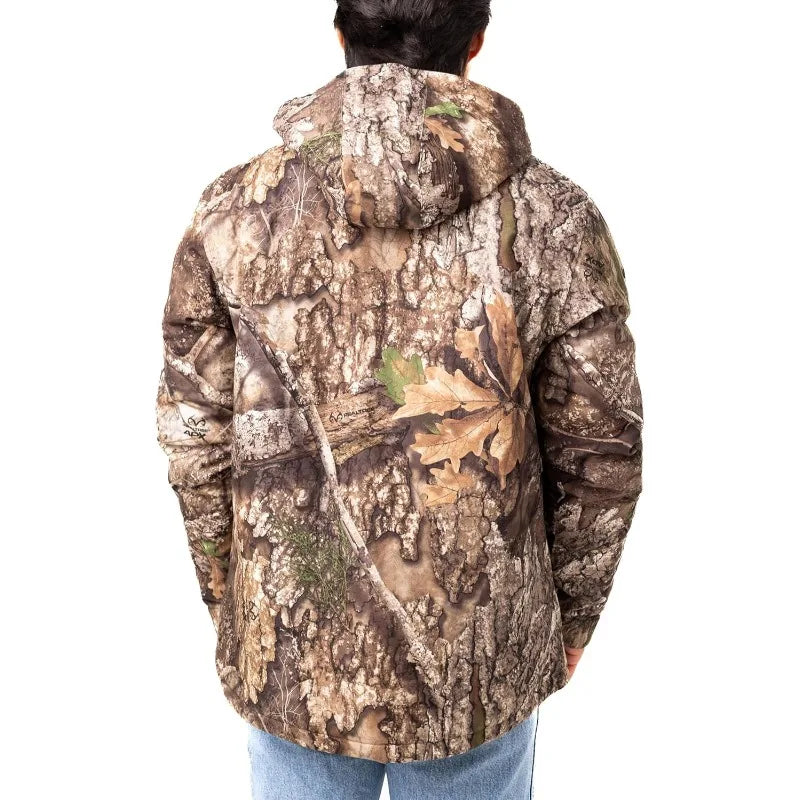 Realtree ,Edge/Timber/Max-7 Camo, Insulated Parka .  Wind-proof.