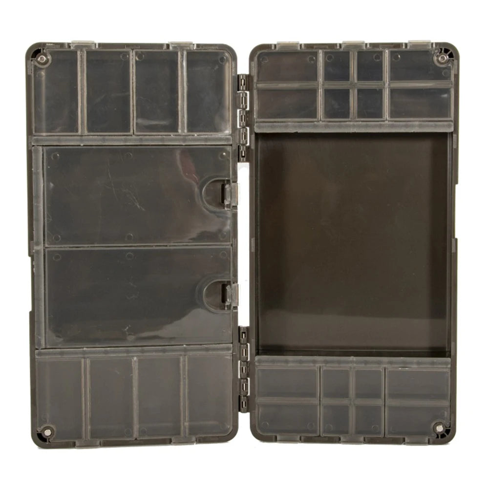 Fishing Tackle Organizer. 27 Grid Boxes, Magnetic, Multipurpose Compartments .