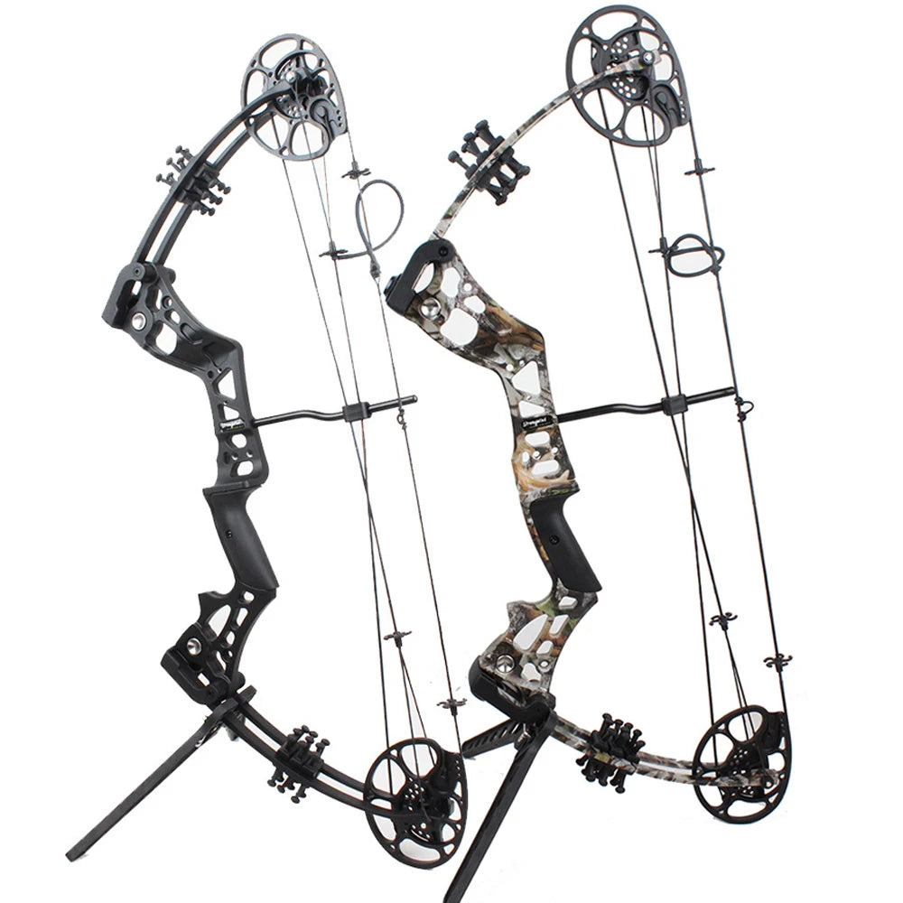 15-45 Pound Pull Beginner's Composite Bow Set For Right Handed  Shooting.