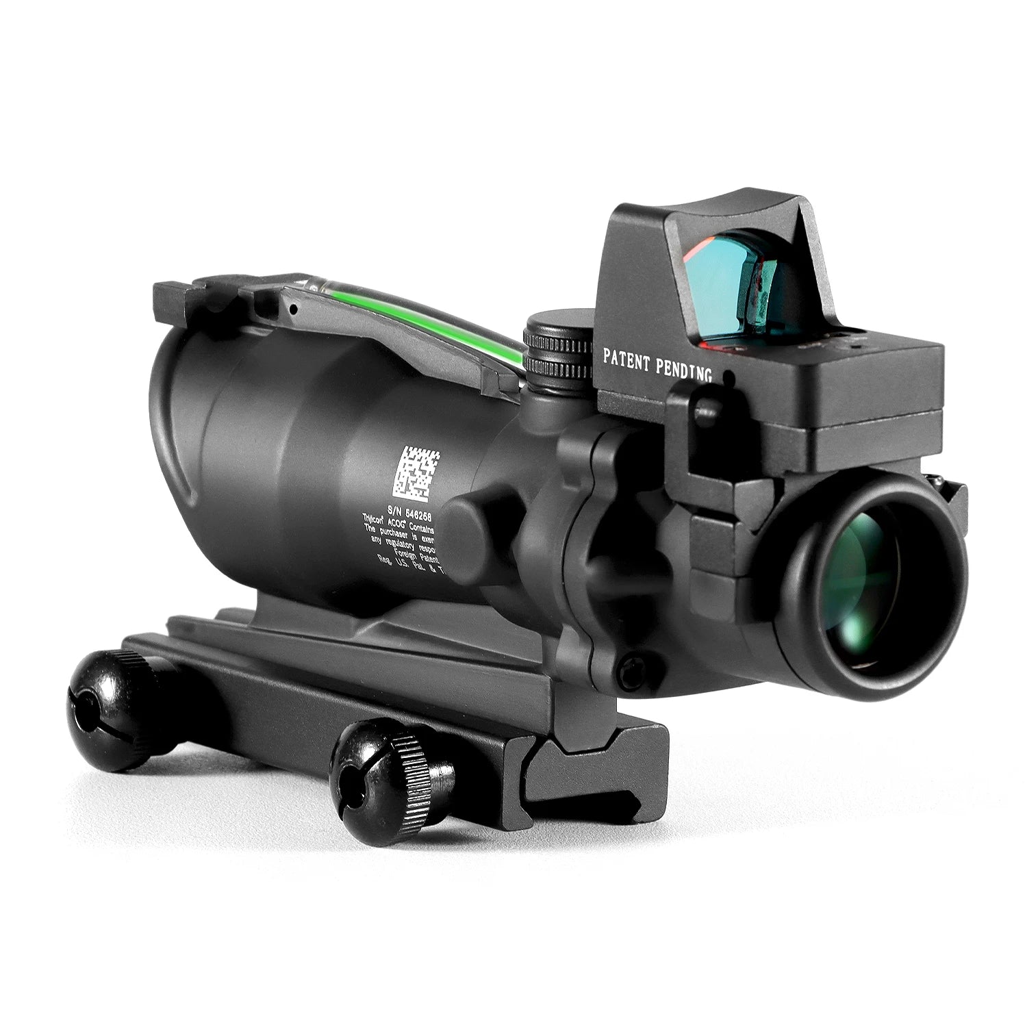 Adjustable 4x32 Red Dot Scope . 20mm Rail.