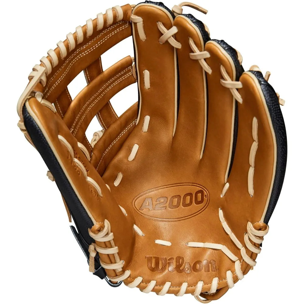 A2000 Outfield Baseball Gloves - 12.25", 12.5" and 12.75"