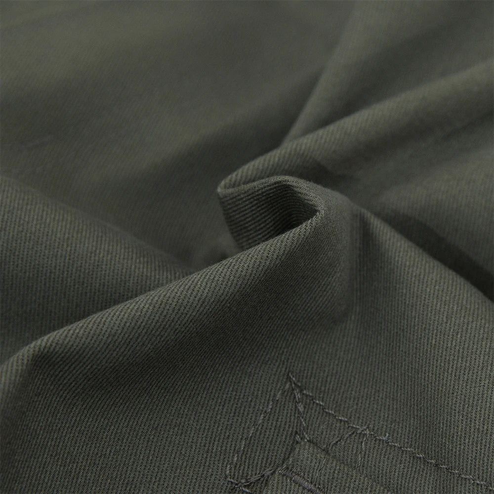 Mens Cargo Shorts. Casual Work Wear, 100% Cotton. High-Quality Outdoor Hiking Shorts, 6 Pockets.