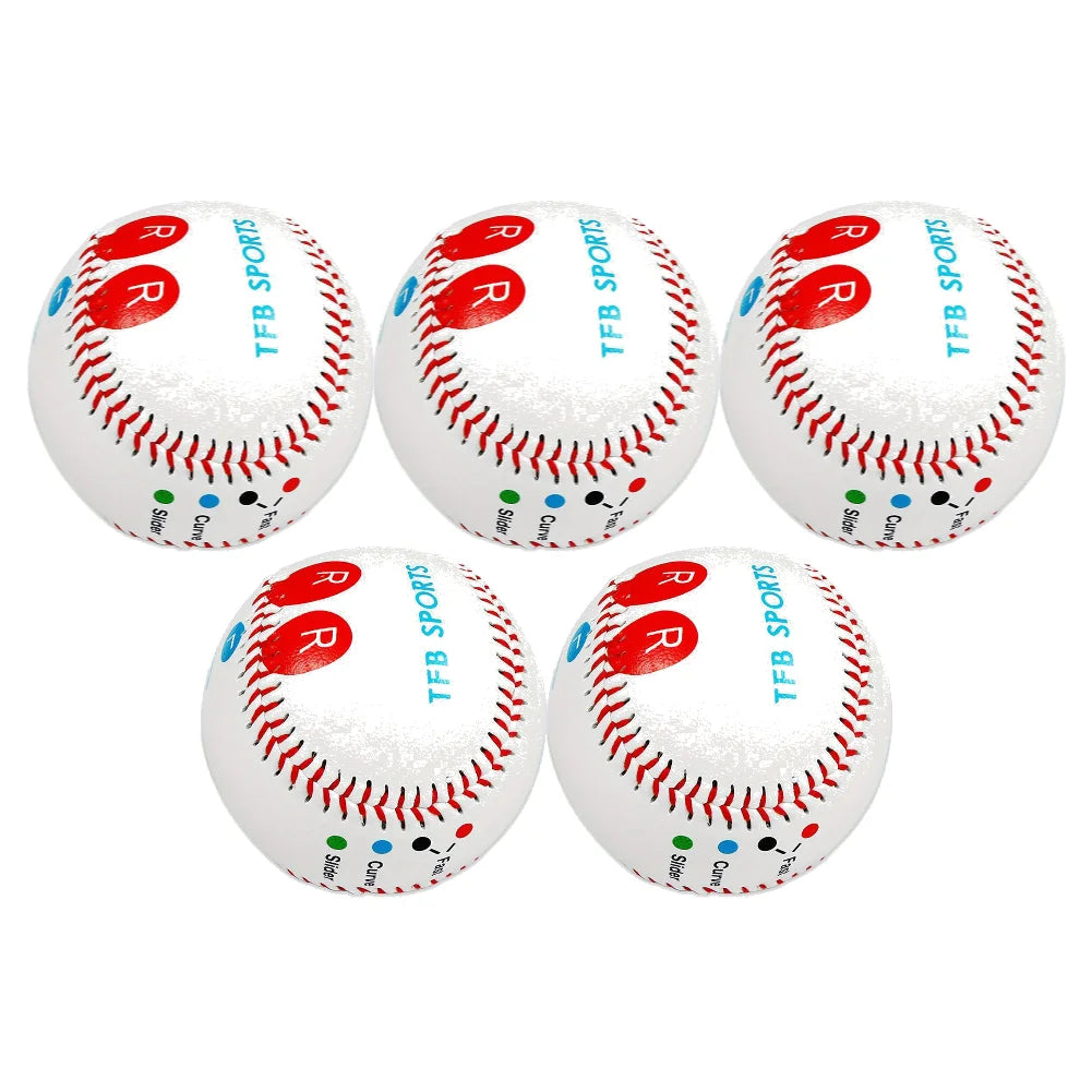 1-5pc Training Baseball. Finger Placement Markers - Pitching Trainer.