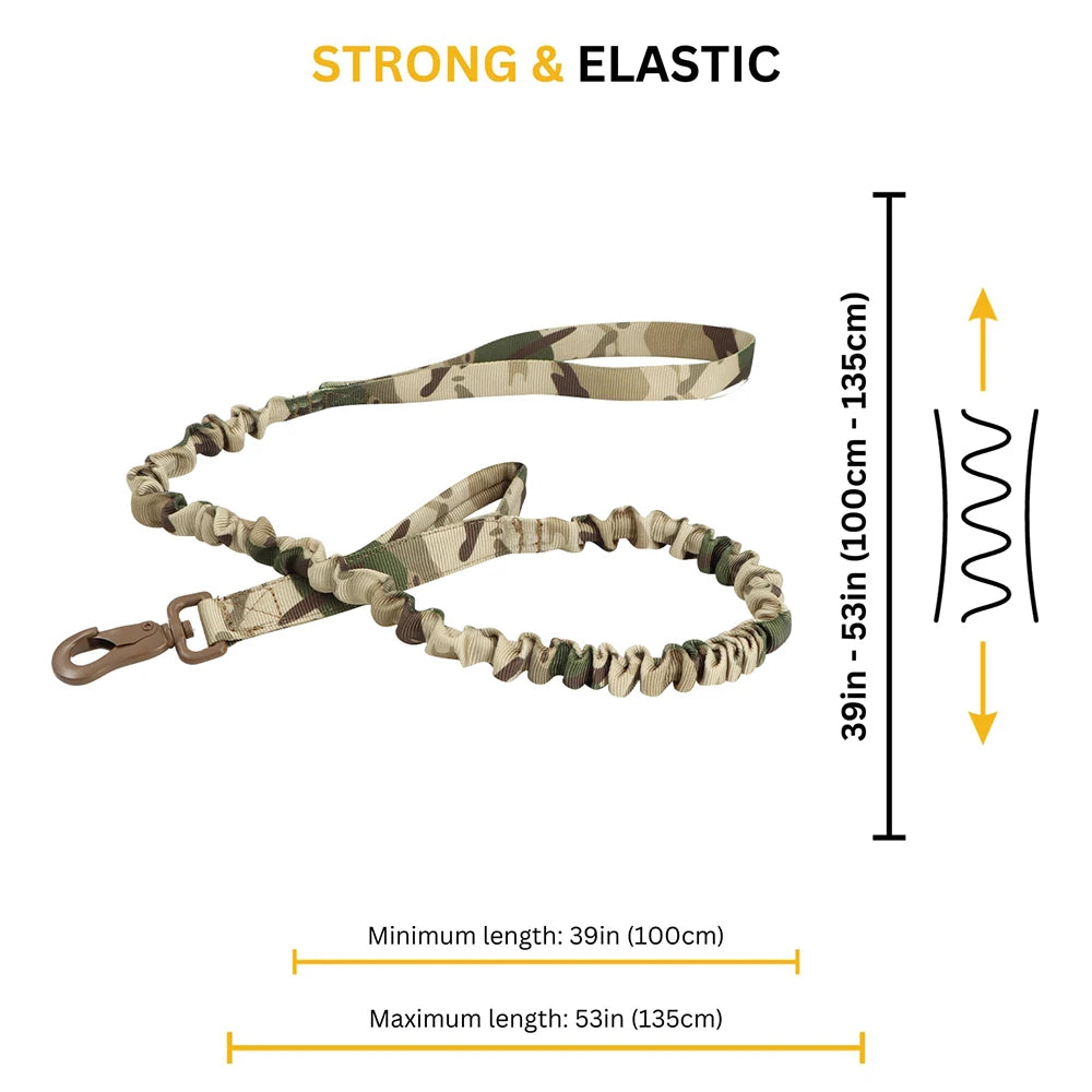 Dog Harness, Leash, Collar, Patches Set for Medium - Large Dogs. Adjustable Tactical Dog Harnesses.