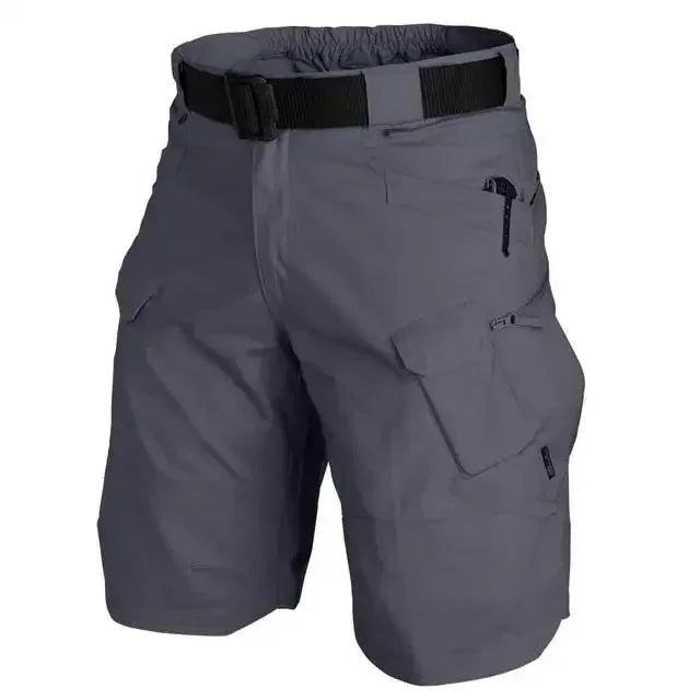 Men's Tactical Cargo Shorts. Zippered Pockets, Quick Dry, Wear Resistant, Large Pockets.