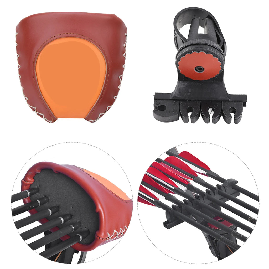 Arrow Quiver- Quick Release- 6 Arrows. For Recurved Bow .