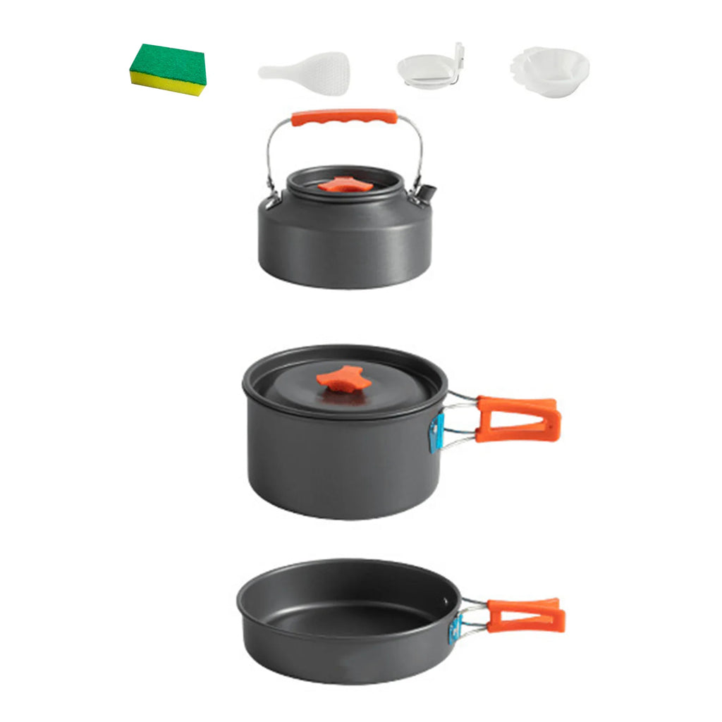 3pcs Cookware Set .Non-Stick, Aluminum Alloy .