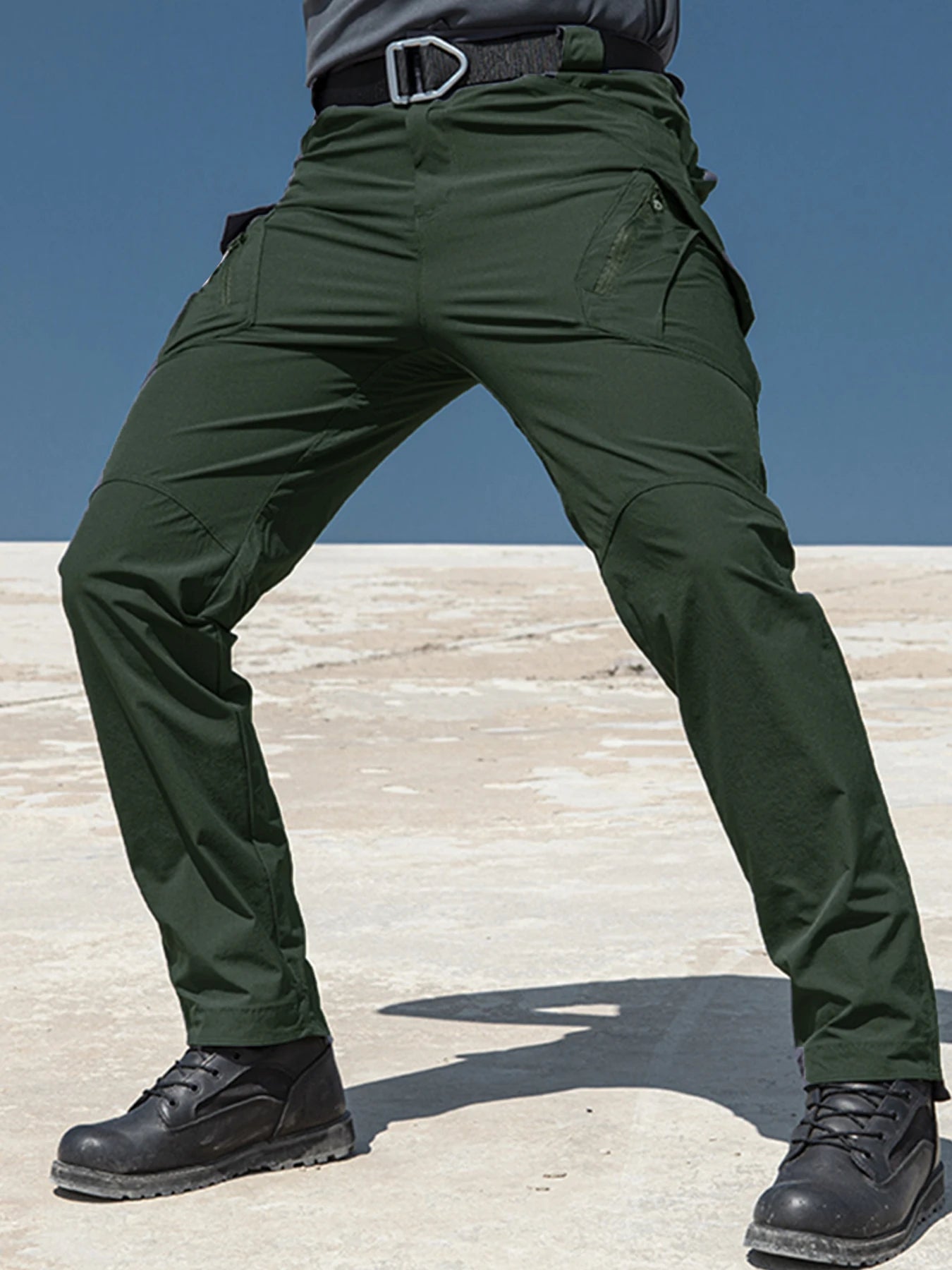 Camo Cargo Pants. Multi-pocket, Ripstop . Wear-resistant.