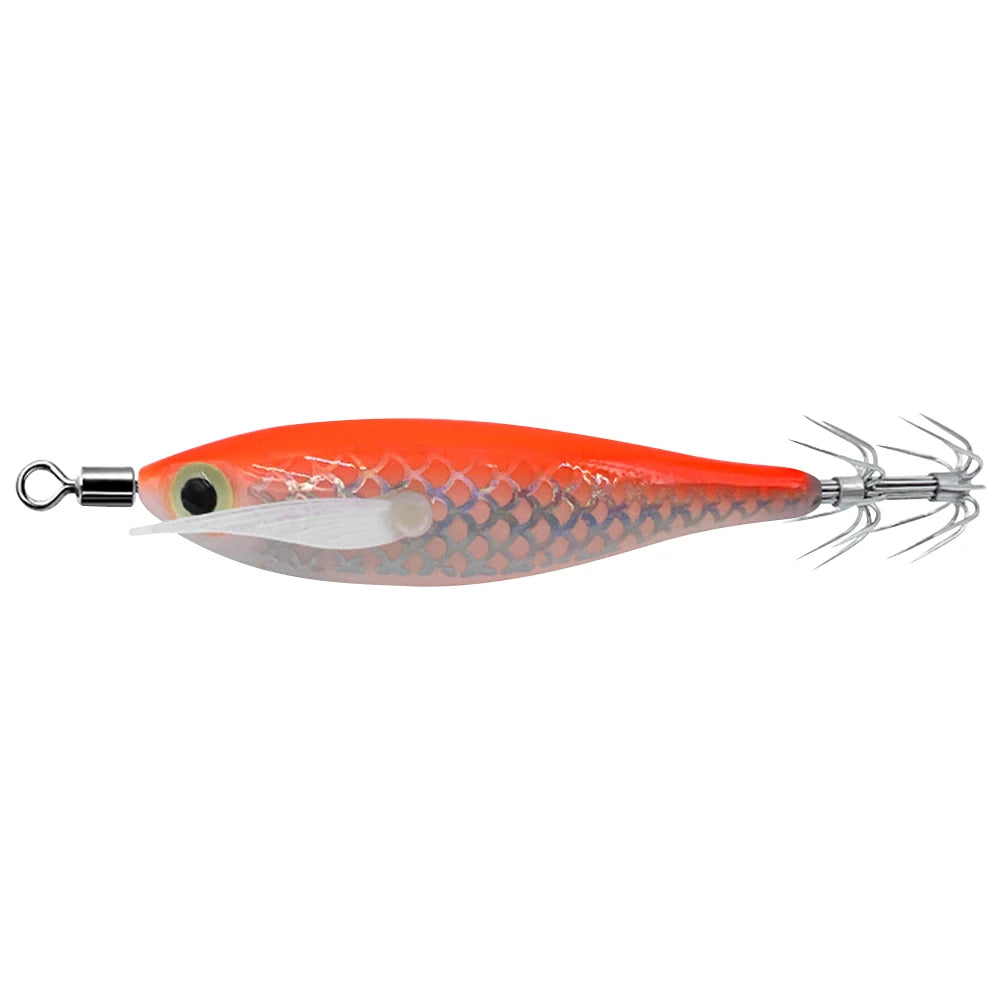 Luminous Squid, Cuttlefish Attracting Lure. Double Hook Bait.