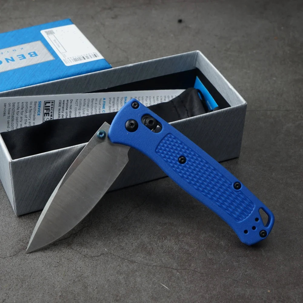 Folding Knife, Nylon- Fiberglass Handle, Model 535, for Fishing, Hiking, Survival.