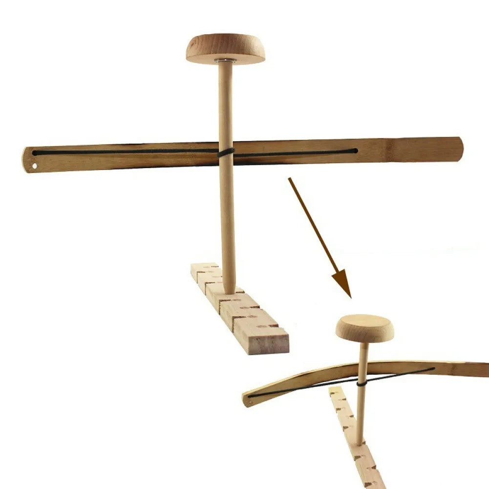 For Outdoor Survival - Camping - Hiking Emergency Fire. Bow Drill Friction Fire Starter.