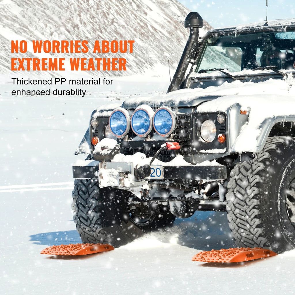 10 TON Traction Boards, Recovery Boards For Off-road Vehicle, Pair Tire Traction Mats.