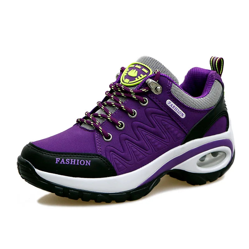 Women's Sports - Platform Sneakers - Fashion Outdoor Hiking.  Non-Slip.