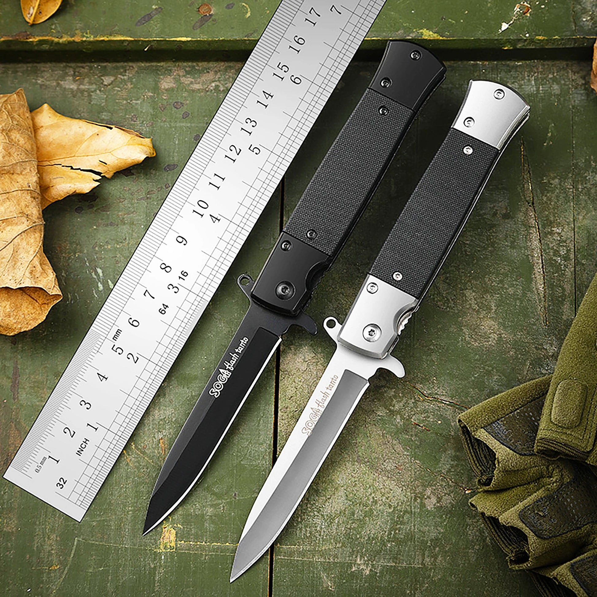 Tactical Folding Knife. Multifunctional, Small Tool.