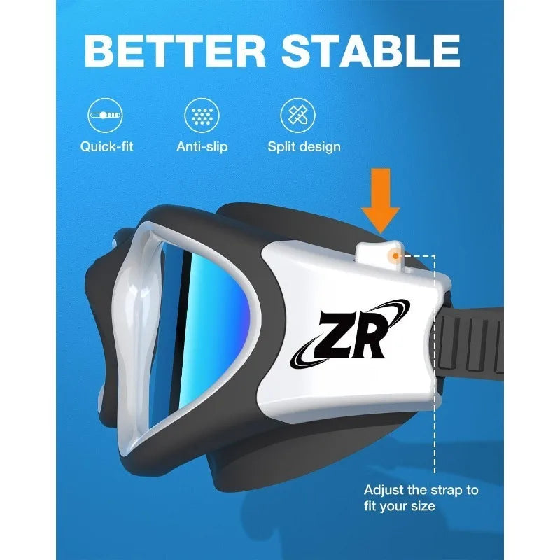 ZIONOR G1 Polarized Swimming Goggles, Anti Fog, Anti UV.