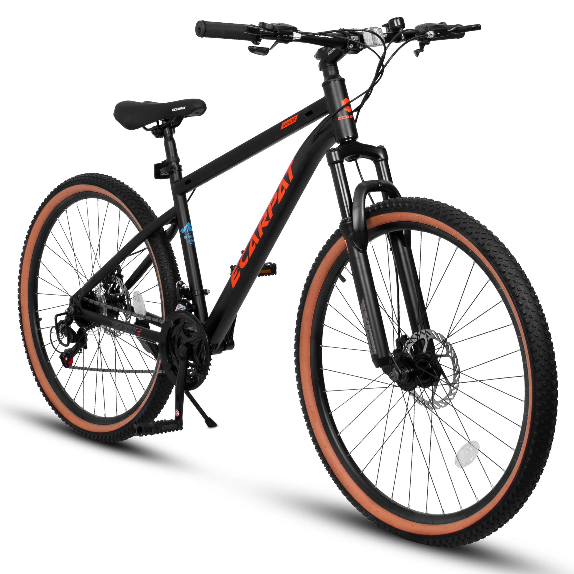 Ecarpat Mountain Bike - 24 Inch Wheel - 21-Speed - Dual Brakes.
