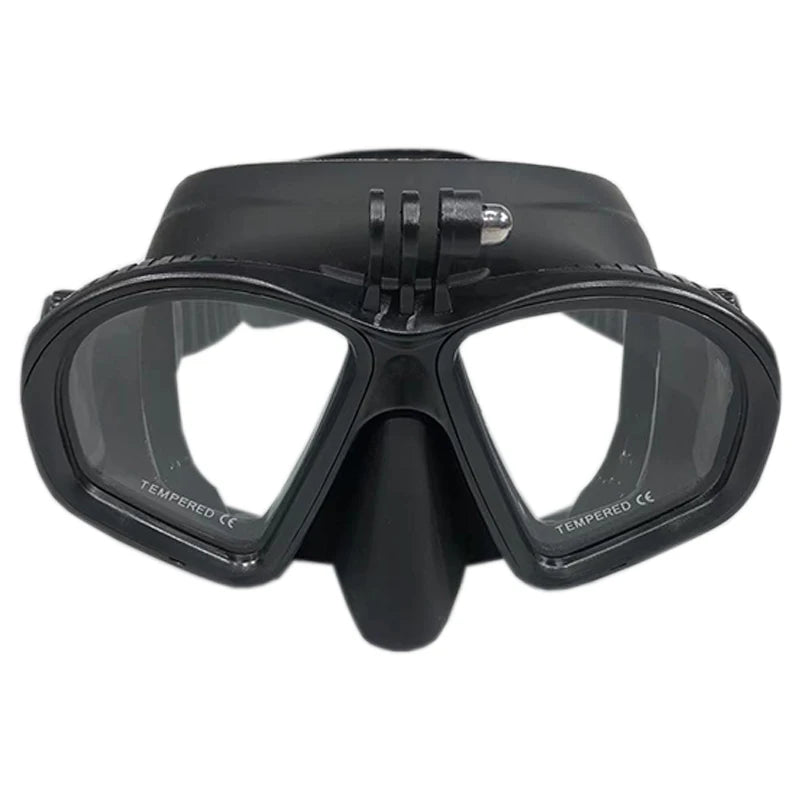 Professional Scuba Diving Mask. Snorkel, Silicone Skirt Diving Mask.