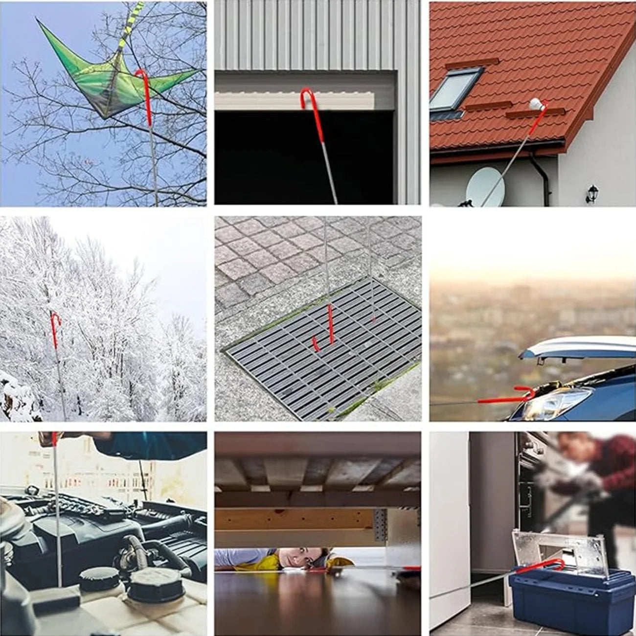 Car Window, Door Emergency Open kit. Key Lost, Lock Out, Unlock Auto Kit. Air Wedge Included.