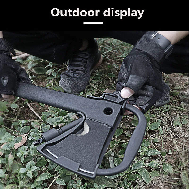 Camping Axes W/ Nested, Serrated, Wood Saw Knife & Magnesium Fire Starter.