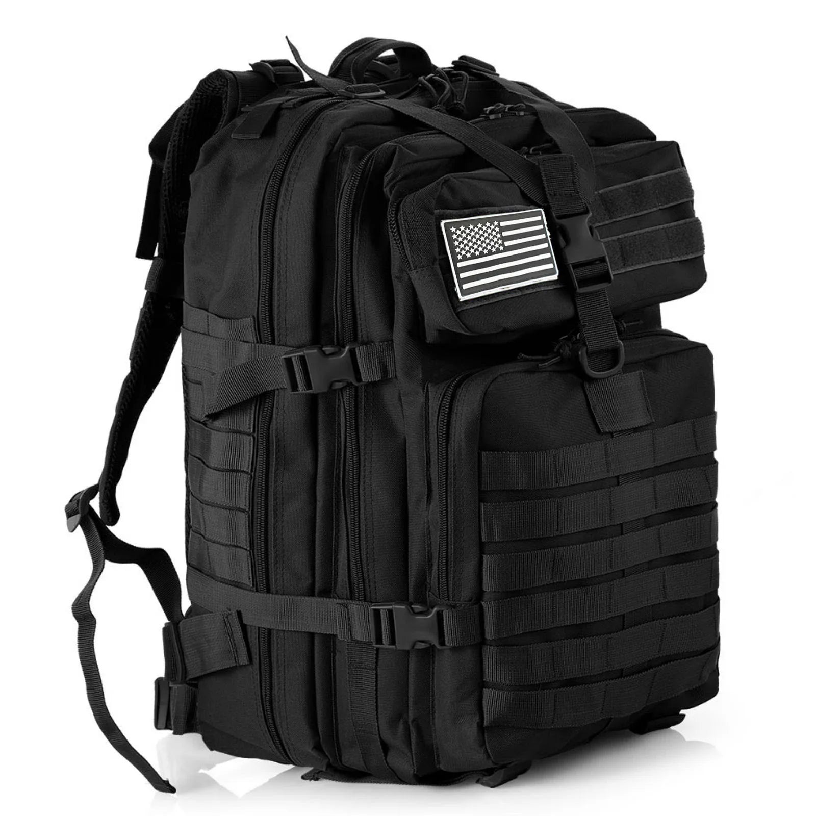 25L/50L Sturdy Nylon Waterproof, Tactical Camping, Hiking Backpack.