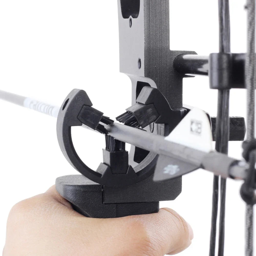 Brush Arrow Rest - Capture Type for Compound/Recurve Bows.