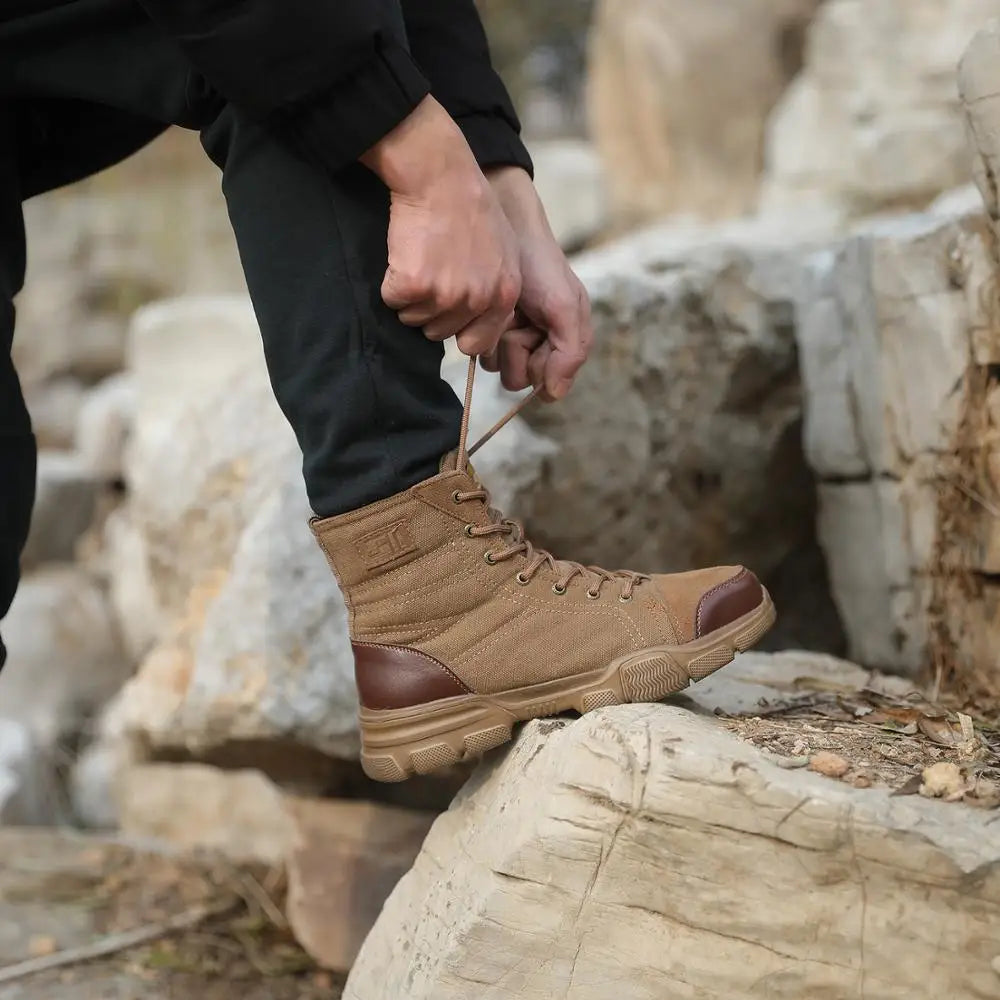 SUADEX Steel Toe Boots. Indestructible ,Work - Safety Boots .
