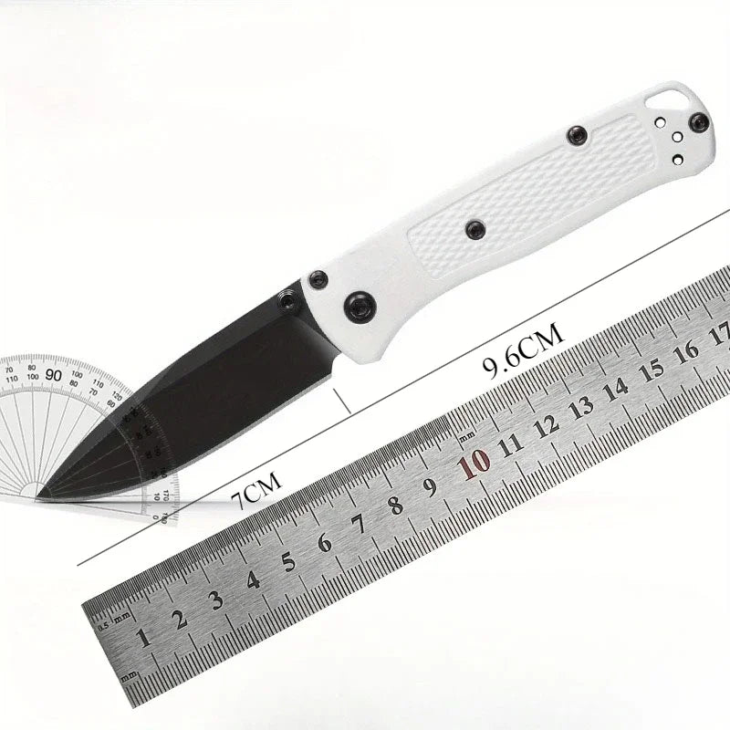 BM 533 Pocket Knife. Nylon Fiber Handle. Hunting, Self-defense, Multi-functional.