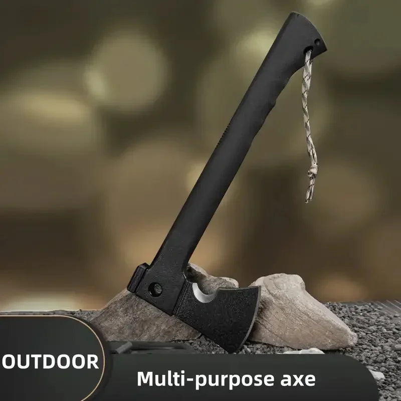 Lightweight Hatchet With Serrated Saw Knife, Magnesium Fire Starter.