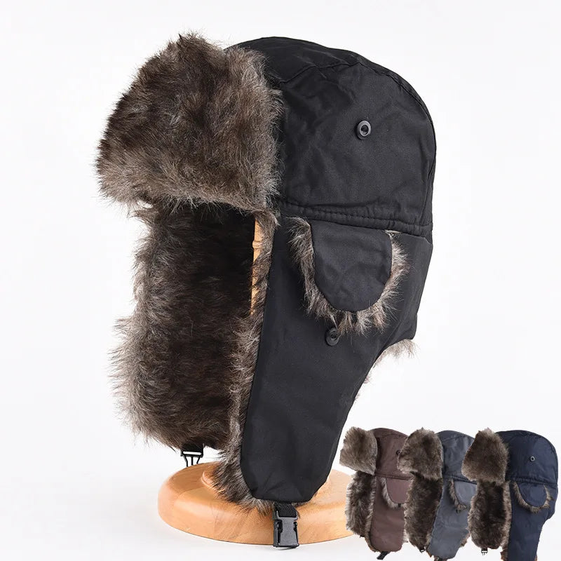 Winter Trapper - Aviator - Earflap - Warm - Waterproof - Bomber Cap.