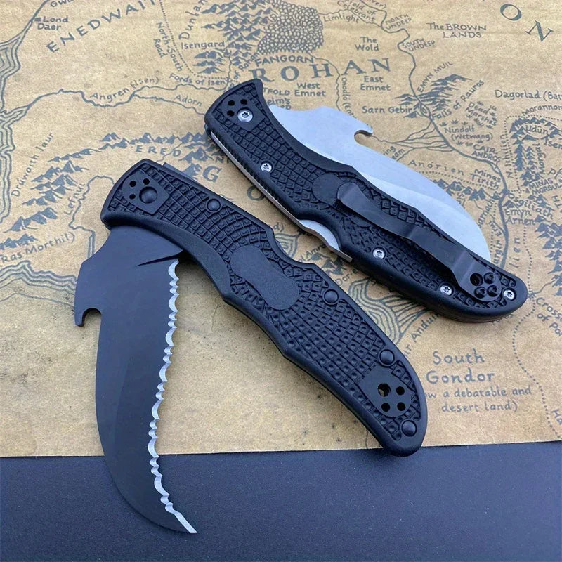 C12S Multifunctional Folding Knife With Nylon Handle.