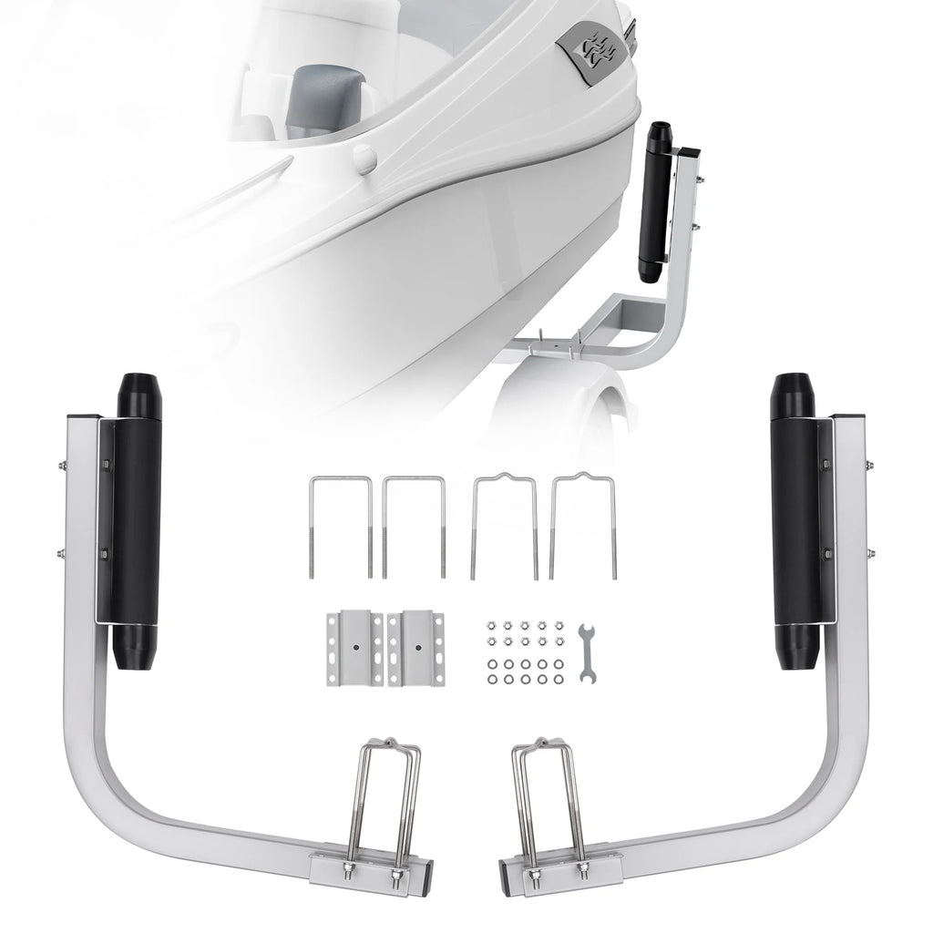 SucceBuy Boat Trailer Guide. Adjustable Guide Poles. 2PCSRustproof Galvanized Steel.