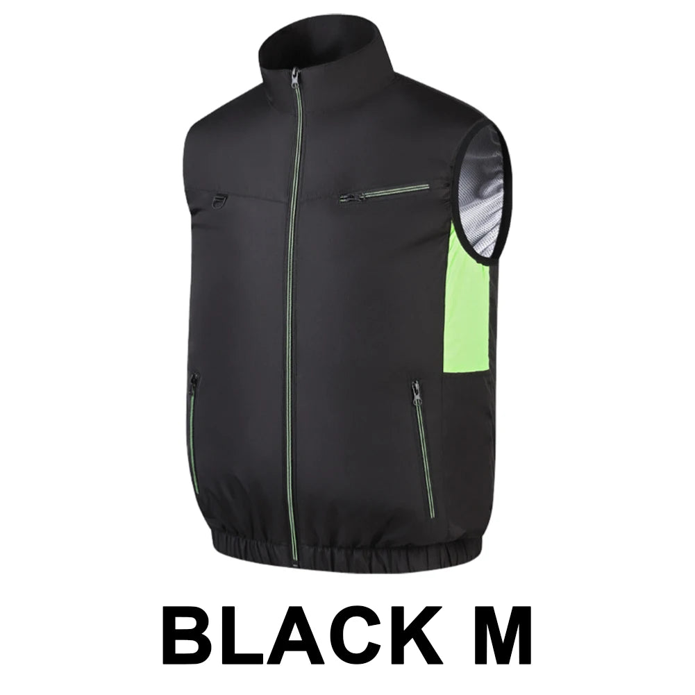 Cooling Vest Fan, Vest. 3 Gears, Breathable ,Wearable, Camping, Hiking.