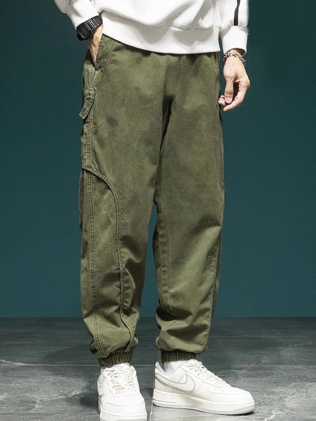 New Japanese Trousers, Trendy. Loose Fit, Casual .