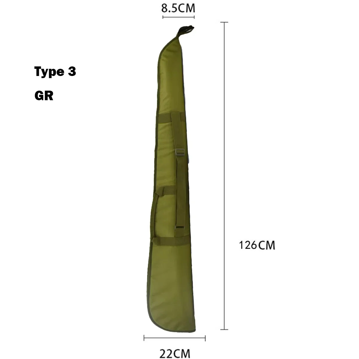 Tactical Rifle/Bow Carry Case – Multi-Pocket, Heavy Duty, 81/94/118CM Storage Bag