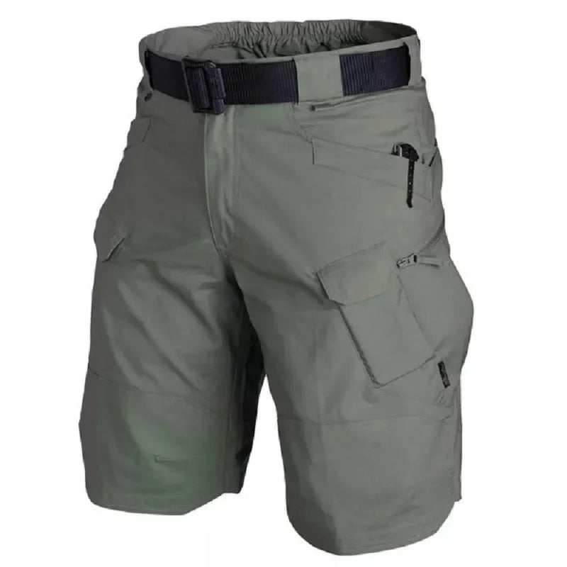 Men's Tactical Cargo Shorts. Zippered Pockets, Quick Dry, Wear Resistant, Large Pockets.