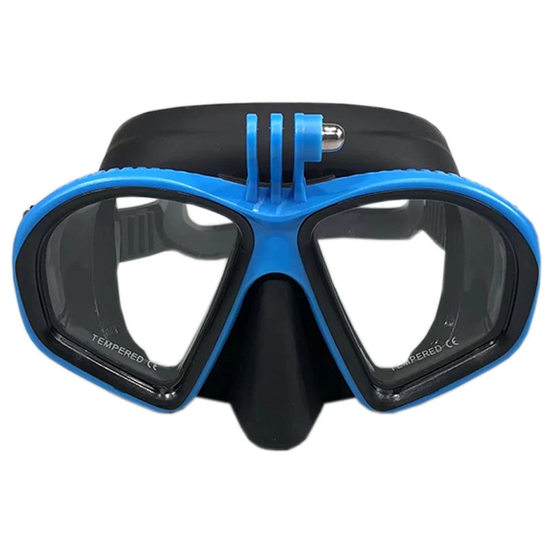 Professional Scuba Diving Mask. Snorkel, Silicone Skirt Diving Mask.