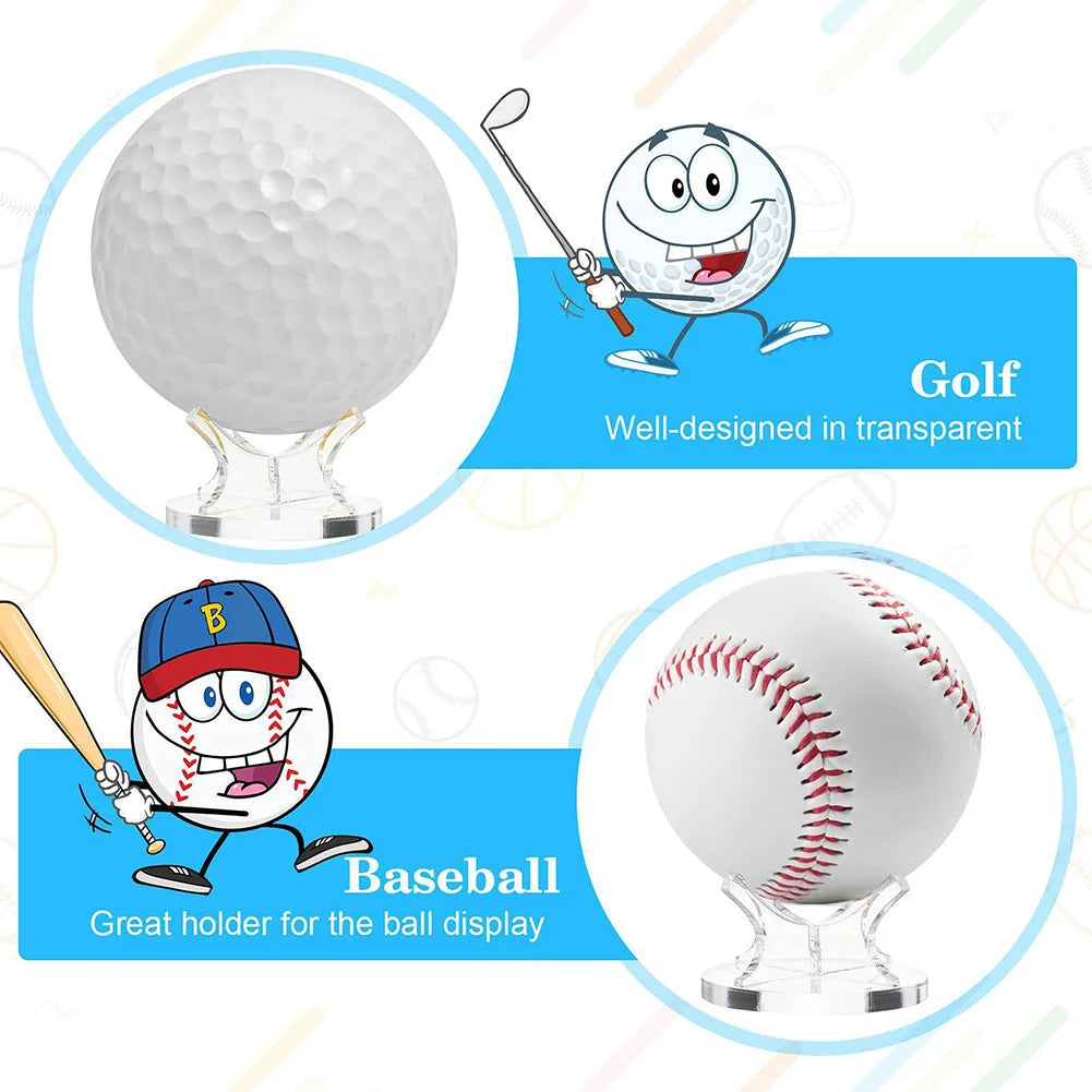 Clear Memorabilia- Autograph Baseball Stand.