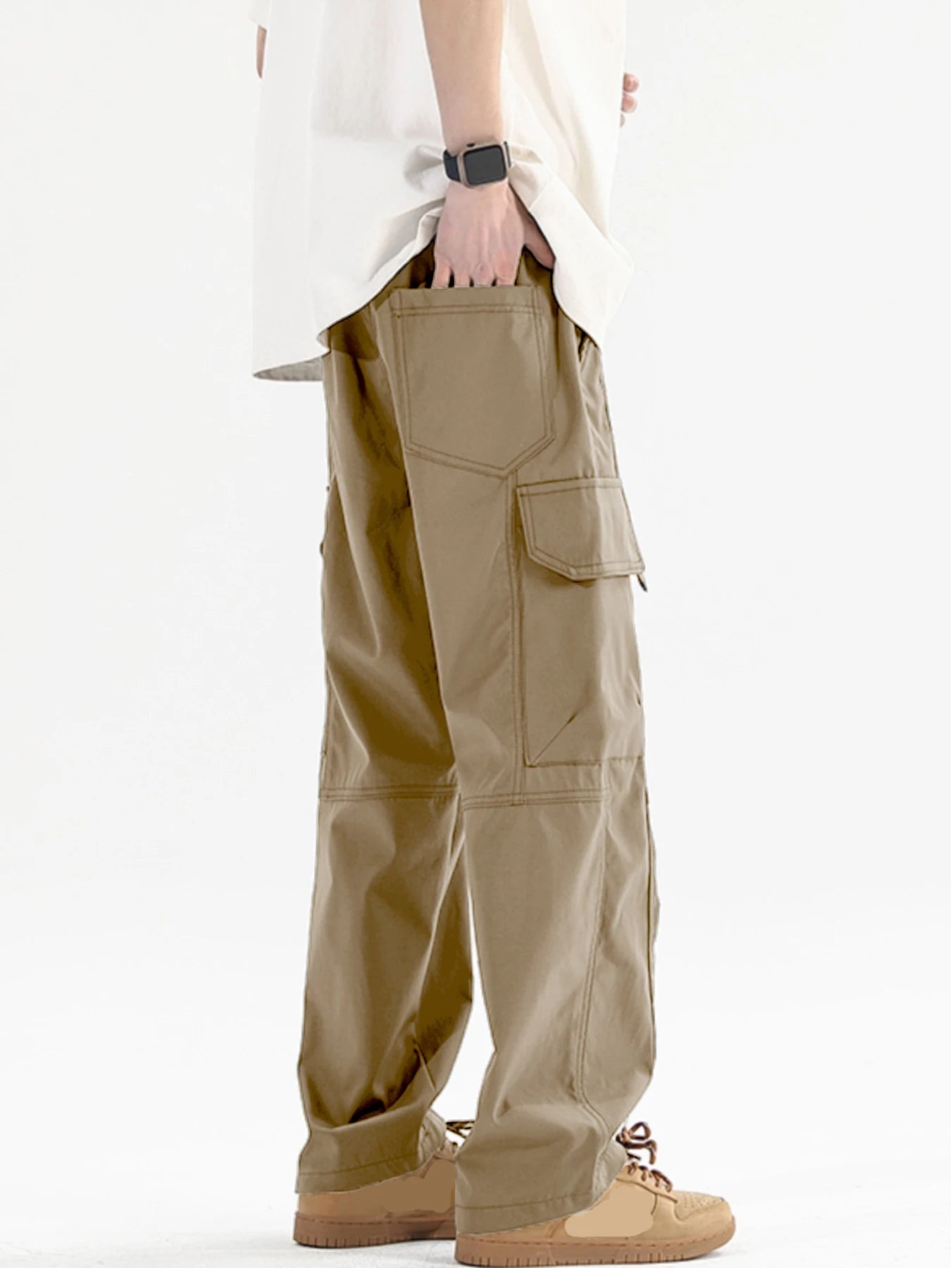 Cargo Pants, Multi-Pocket, Work, Casual, Breathable.