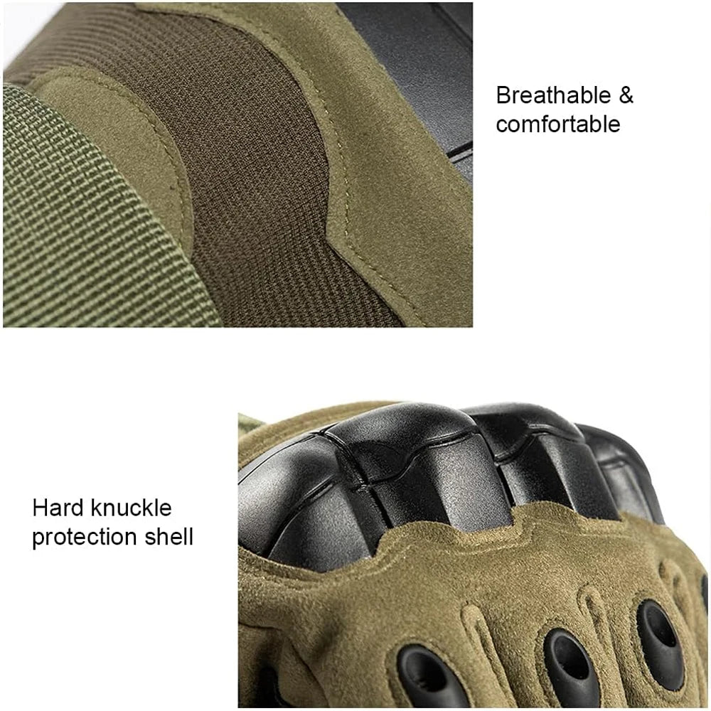 Tactical Military Gloves, Shooting,  Combat, Anti Slip .