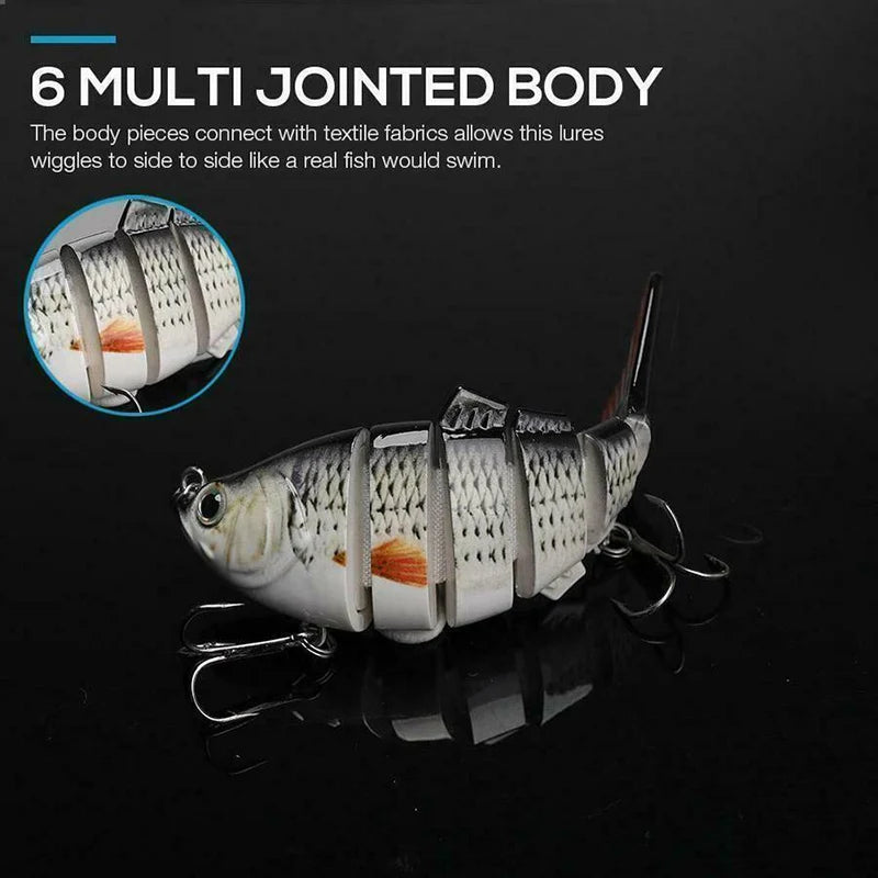 5pcs Bionic Lures. Realistic Fish Shape. For All Kinds Of Fish.