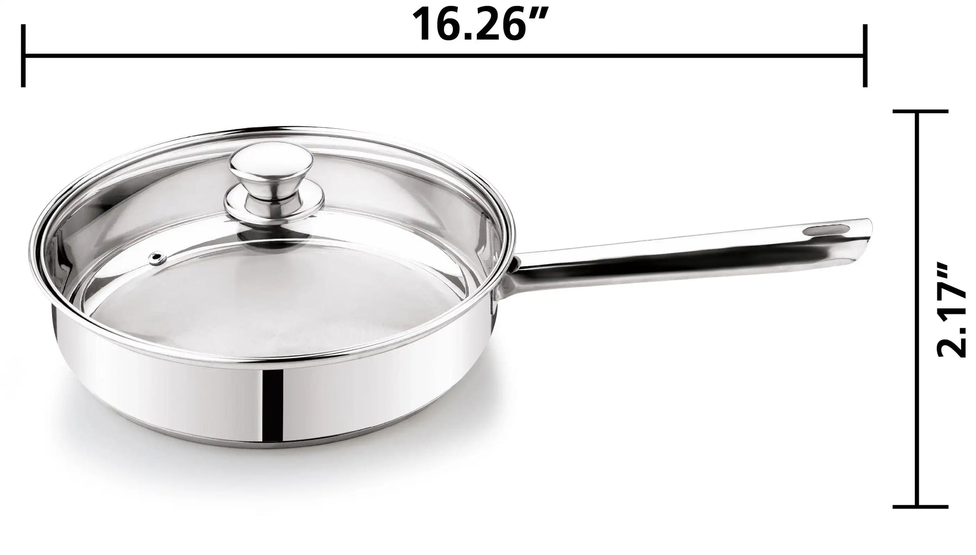 10-Piece Nonstick Stainless Steel Cookware Set. Durability And Style For Everyday Homemaking.