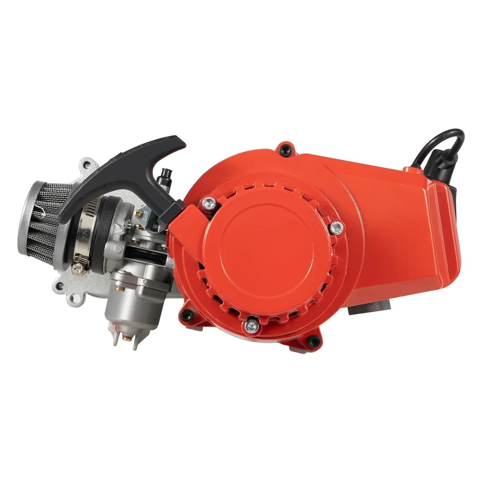 49CC 2-Stroke Pull Start Engine Gas Motor Electronic Ignition with Air Filter for Pocket Bike Mini Dirt Bike ATV Scooter 48km/h