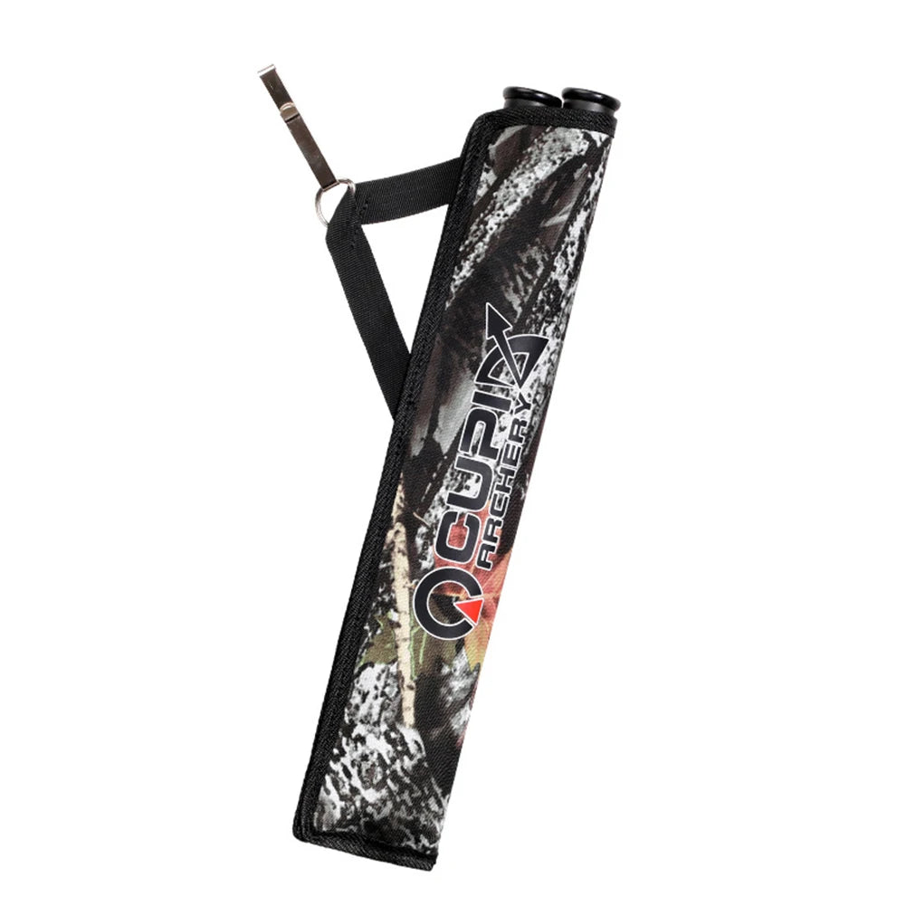 Waist Hanging Archery Quiver. Double Barrel Style.