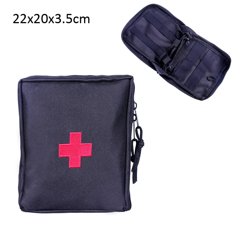 Large First Aid Bag. Belt Pouch, Emergency Bag.