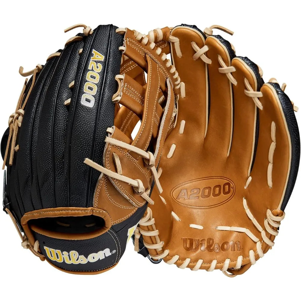 A2000 Outfield Baseball Gloves - 12.25", 12.5" and 12.75"