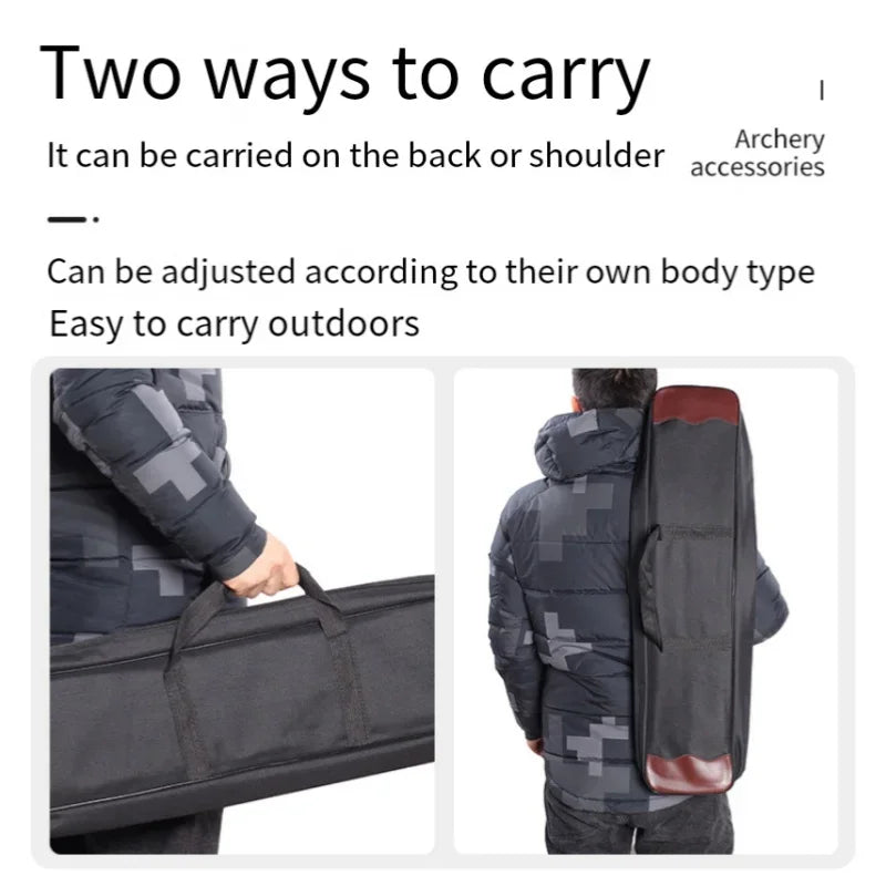 1pc Recurve Bow Bag. Waterproof Bow Carrying Case.