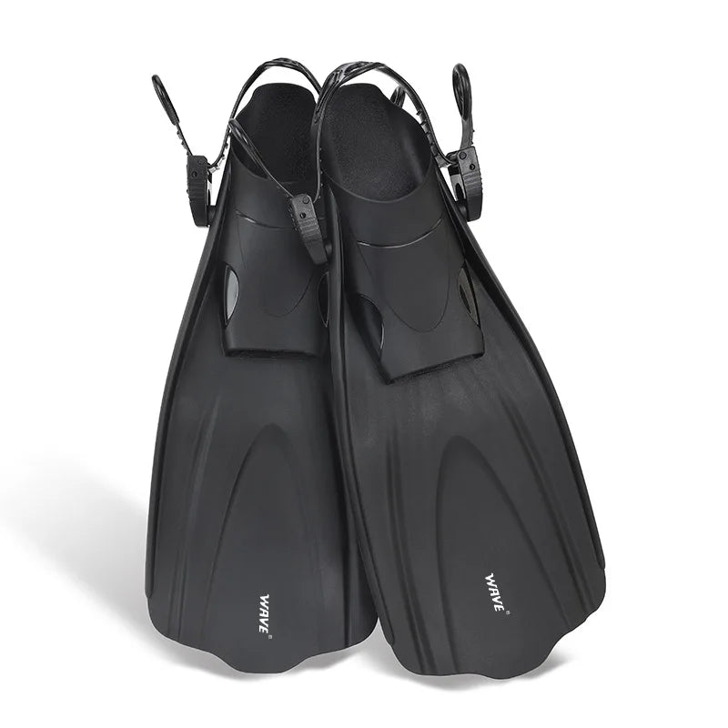 Oulylan Professional Diving Equipment - Adjustable TPR Swimming Fins.